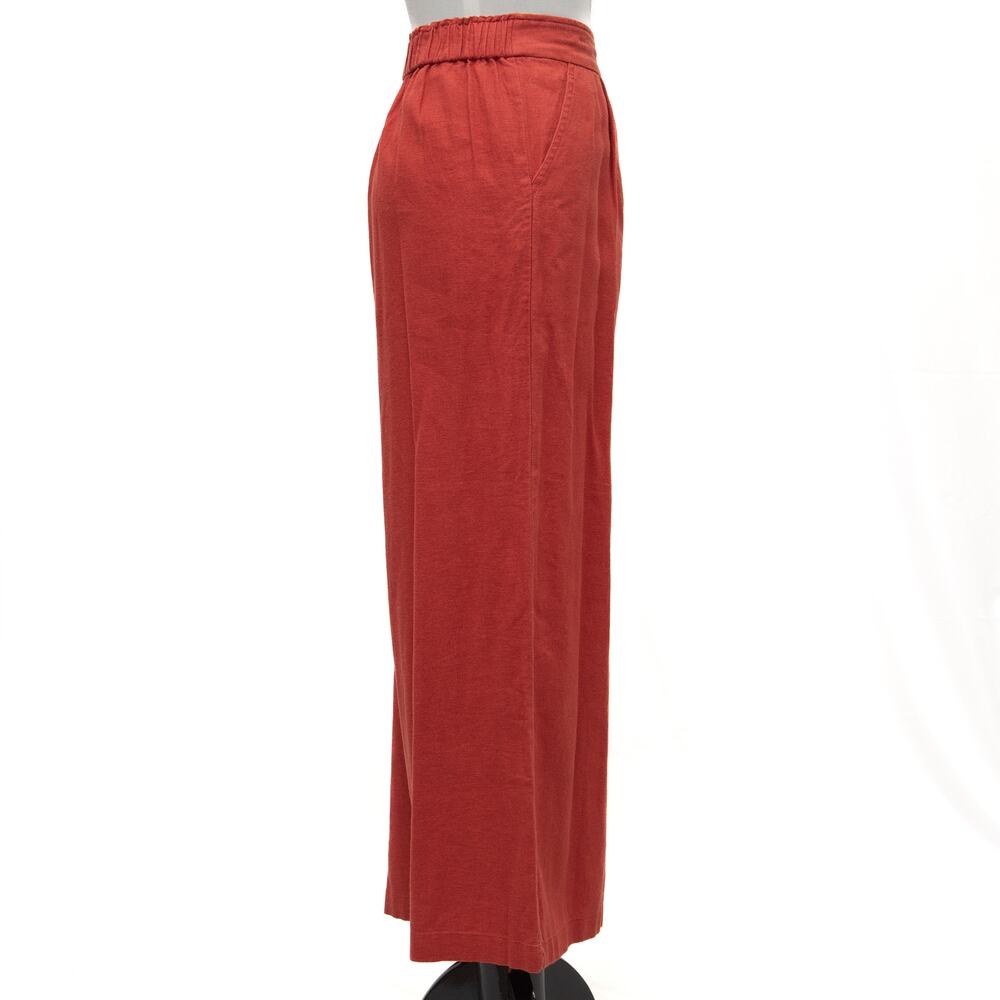 Anne Klein Terracotta Ellie Wide Leg Pull-On Pants Size XL - Picture 4 of 9